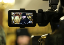 Божесвенная литургия в Богоявленском храме. Новый Уренгой