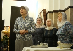 Божесвенная литургия в Богоявленском храме. Новый Уренгой