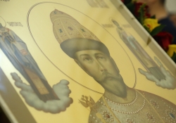 Божесвенная литургия в Богоявленском храме. Новый Уренгой