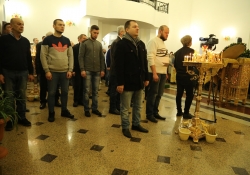 Божесвенная литургия в Богоявленском храме. Новый Уренгой