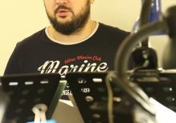 Вечернее богослужение в Богоявлениском храме в день престольного праздника. Награждение