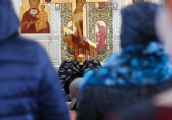 Страстные Евангелия в Петропавловском храме