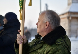 Престольный праздник в Обдорском остроге. Божественная литургия, крестный ход
