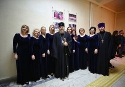 Концертная программа, посвящённая 10-летию епархии в Ноябрьске, &quot;Нефтяник&quot;