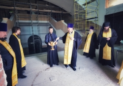 Престольный праздник, Божественная литургия и крестный ход