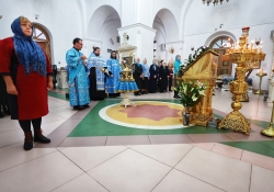 Рождество Пресвятой Богородицы, всенощное бдение в Петропавловском храме