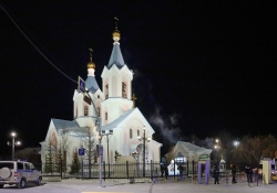 Божественная литургия в Петропавловском храме. Рождество Христово 