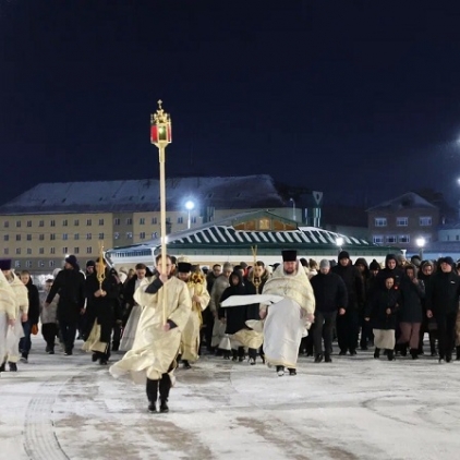 Торжественное Пасхальное богослужение в Преображенском соборе