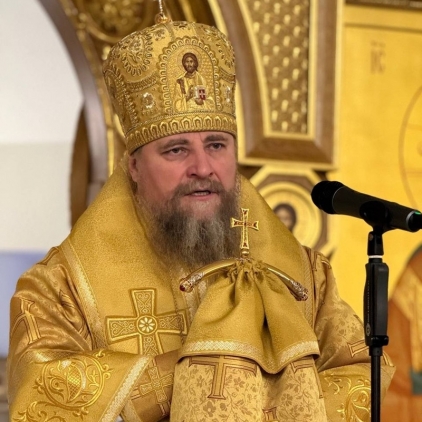 Архиерейское служение в Неделю 28-ю по Пятидесятнице. Литургия в Преображенском соборе