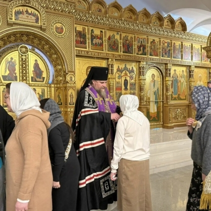 Архиерейское служение в Прощёное воскресенье в Кафедральном соборе