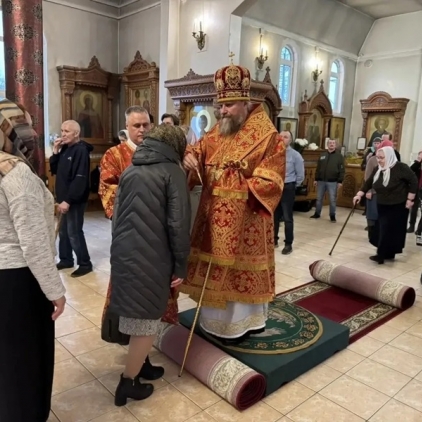 Архиерейское служение на Серафимовском подворье