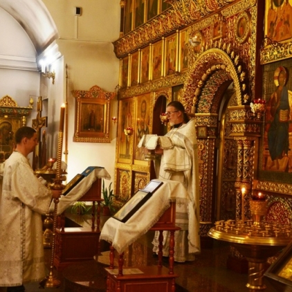 Престольный праздник в Ямбурге