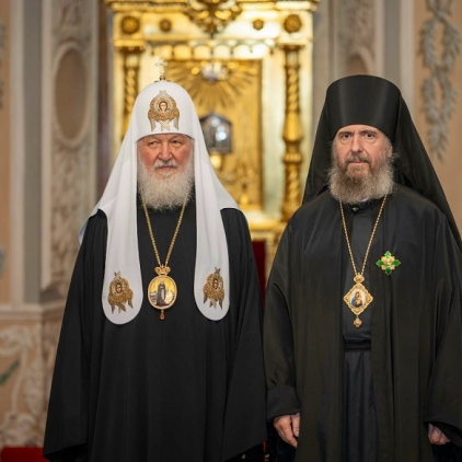 Епископ Феодосий удостоен патриаршей награды