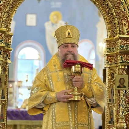 Архиерейское служение в праздник Крестовоздвижения