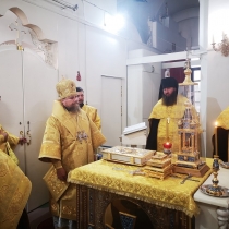 Богослужение в день святых Петра и Февронии