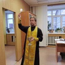 Окропление Салехардской больницы