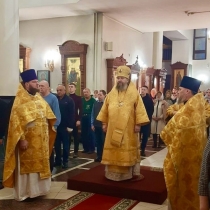Владыка Феодосий совершил воскресную Божественную литургию 26 ноября