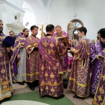 Архиерейская Божественная литургия в день Торжества православия