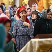 Вербное воскресенье в Преображенском соборе