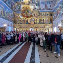 Неделя Жен Мироносиц в Богоявленском соборе г. Новый Уренгой
