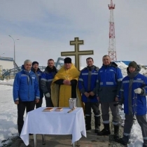 Освящение места строительства нового храма