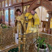 Архиерейское служение в день памяти Илии Пророка