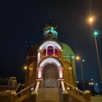 Поездка священника на вахтовое месторождение
