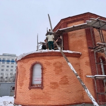 Подготовка храма свт. Луки Крымского