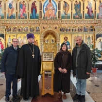 Президент Международного центра гуманной педагогики посетил Богоявленский собор