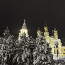 Новогодняя литургия в Надыме