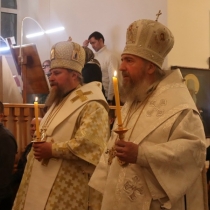 Архиерейское служение в Преображенском храме г. Муравленко