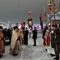 Пасхальное богослужение в Коротчаево