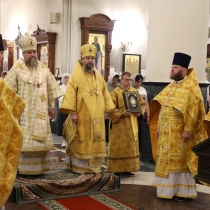 Архиерейское служение в Архангельском храме г. Ноябрьска