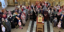 Неделя жен-мироносиц в Богоявленском соборе Нового Уренгоя