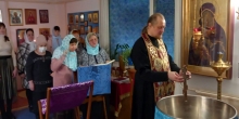 Крещение Господне отметили в поселках Надымского района Пангодах и Правохеттинском.