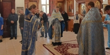 В новоуренгойском храме  Серафима Саровского отметили Рождество Пресвятой Богородицы