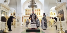 День памяти благоверного князя Даниила Московского в Петропавловском храме