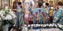 На Успение Пресвятой Богородицы Владыка Николай совершил Литургию в г. Ноябрьск