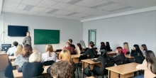 В Колледже информационных технологий  дьякон Виталий Хоменко встретился со студентами