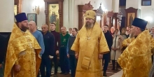 Владыка Феодосий совершил воскресную Божественную литургию 26 ноября