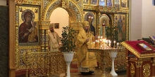 Архиепископ Николай и Епископ Феодосий отслужили Божественную литургию в г. Тарко-Сале