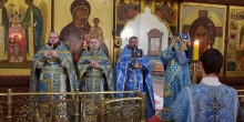 Праздник Введения Пресвятой Богородицы в храме Архистратига Михаила города Ноябрьск 