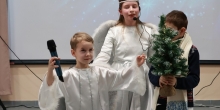 Рождественское поздравление Салехардской воскресной школы владыке Николаю 