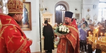 Литургия в день памяти святителя Николая в Салехарде