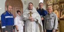 Литургия на Бованенковском месторождении