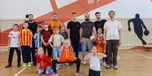 Спортивные занятия в Надымской воскресной школе