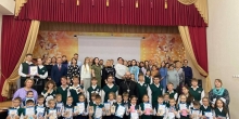 Посвящение в гимназисты учеников Филофеевской гимназии