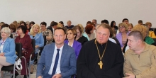 Настоятель Александро-Невского храма Надыма на совещании педагогов ЯНАО