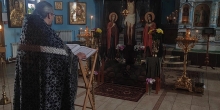 Богослужения Страстной седмицы в Коротчаево