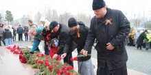 Прихожане Надыма почли память погибших воинов в годы ВОВ